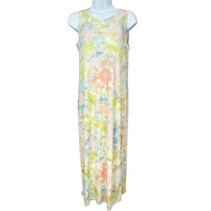 Art Class Tie-Dye Maxi Tank Dress